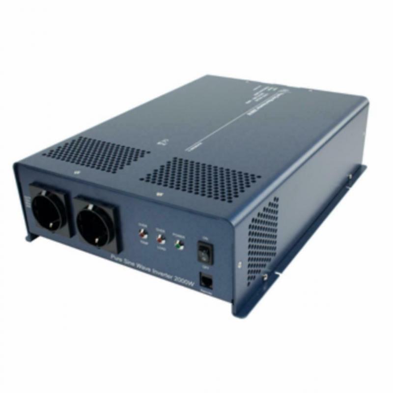 Zuivere sinus omvormer 12 - 230 V 2000 W, hq-pure2kw-12