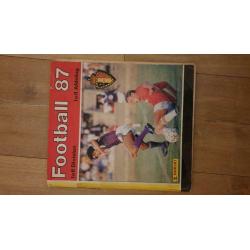 Panini football 87 compleet