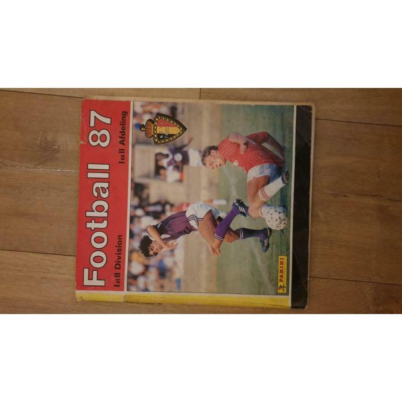 Panini football 87 compleet