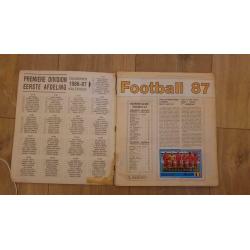Panini football 87 compleet