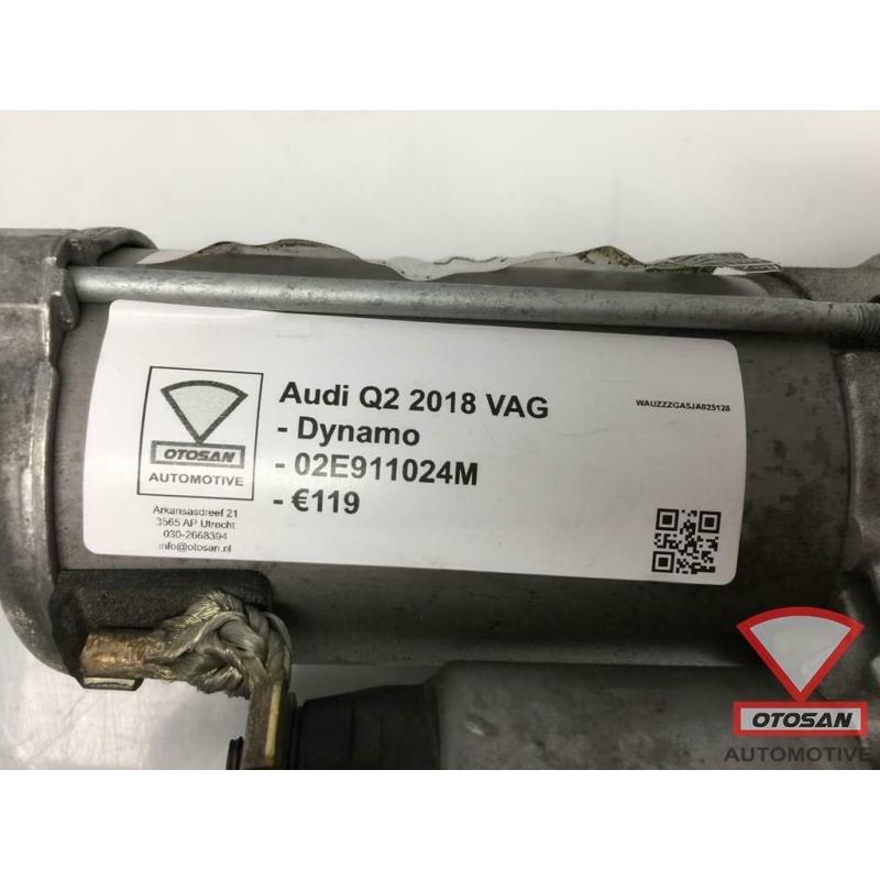 Audi Q2 2018 VAG Startmotor 02E911024M