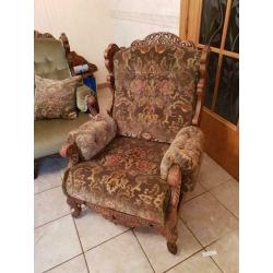 Complete vintage salon. (jaren 40-50)