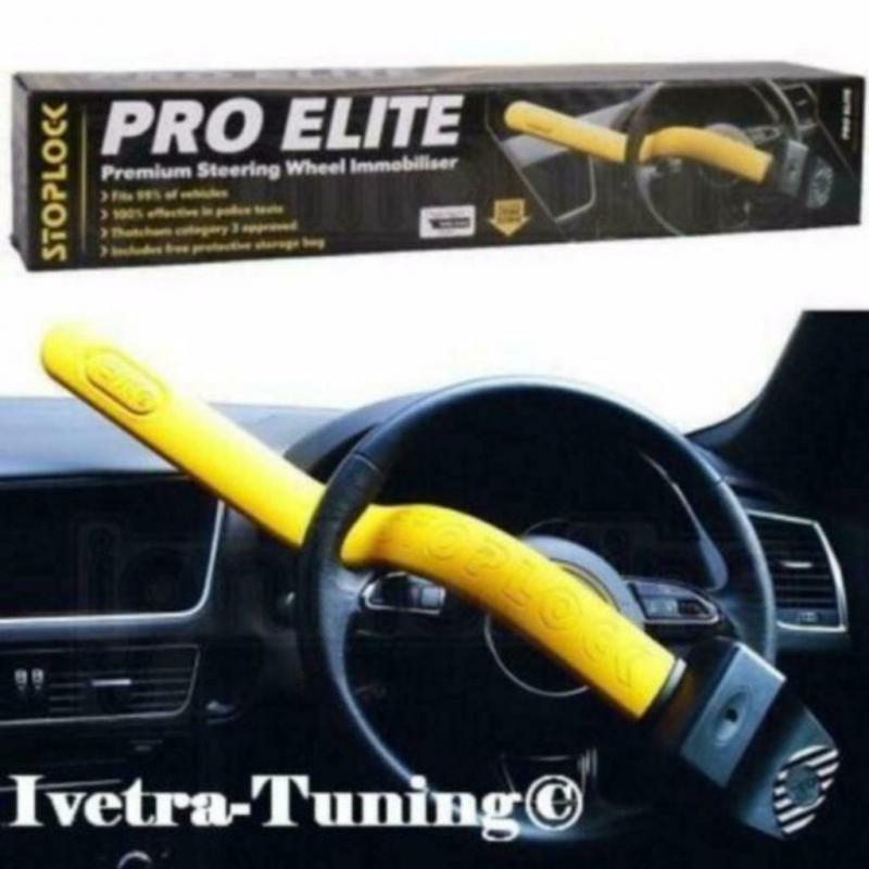 Stuurslot Jaguar | Beveiliging Jaguar | Stoplock Pro Elite