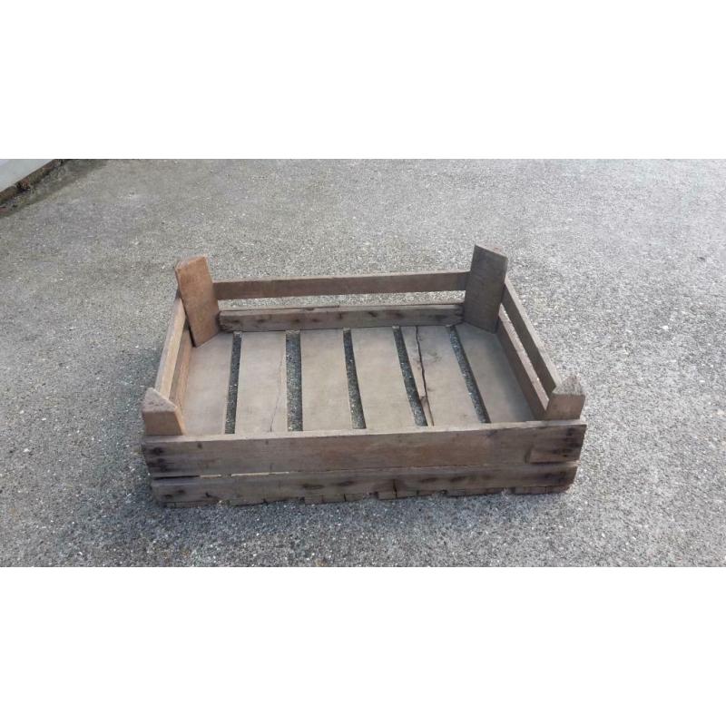 Houten kratjes, kistjes oud