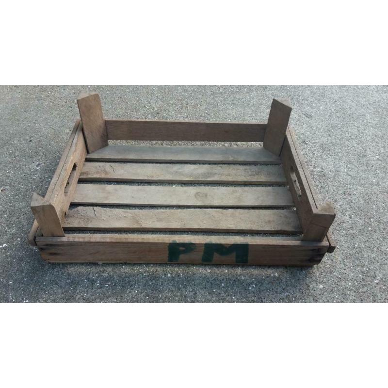 Houten kratjes, kistjes oud
