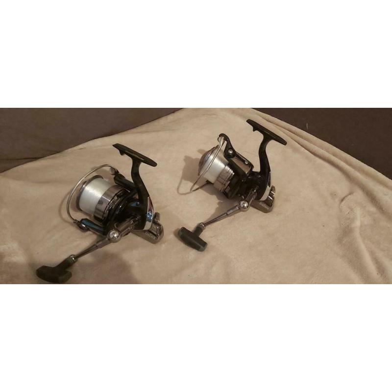 2 moulin daiwa 5000 comme neuf avec fil neuf