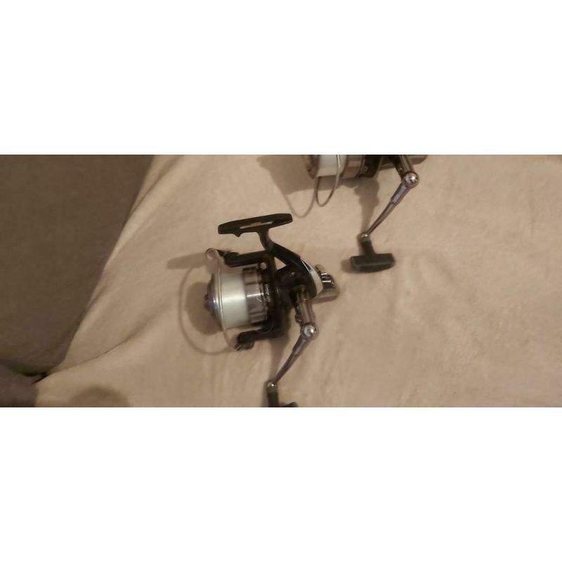 2 moulin daiwa 5000 comme neuf avec fil neuf