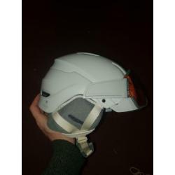 SALOMON Mirage blanc + lentille solaire bleue