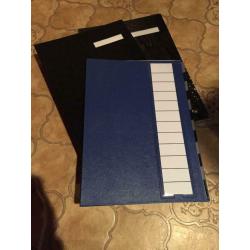 Bureau artikelen mappen, bakjes, signataires, ...