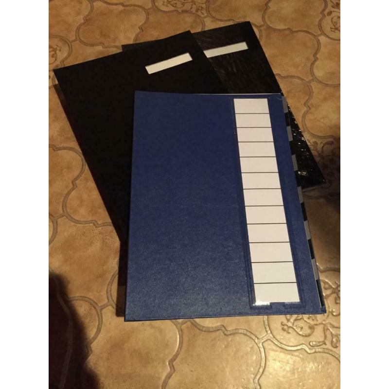 Bureau artikelen mappen, bakjes, signataires, ...