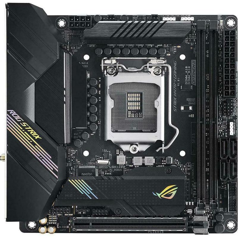ASUS ROG Strix H470-I Gaming WiFi 6 ( i7 possible )