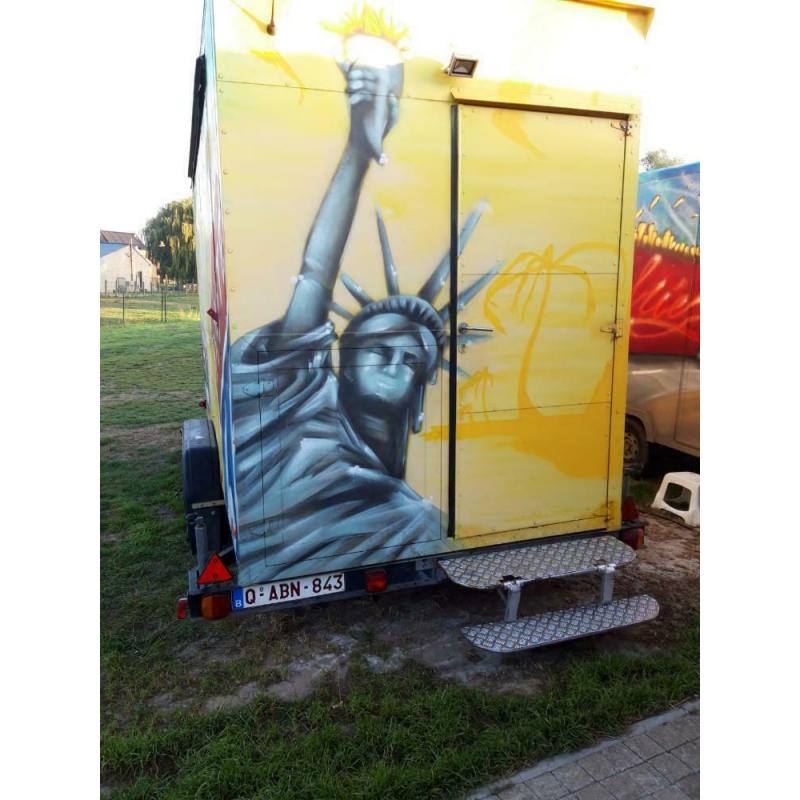 Frituurwagen voor uw feesten