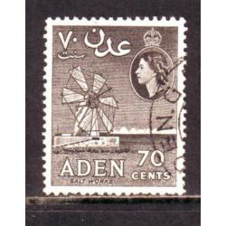 Postzegels Engelse kolonie Aden / British Guyana / Birma