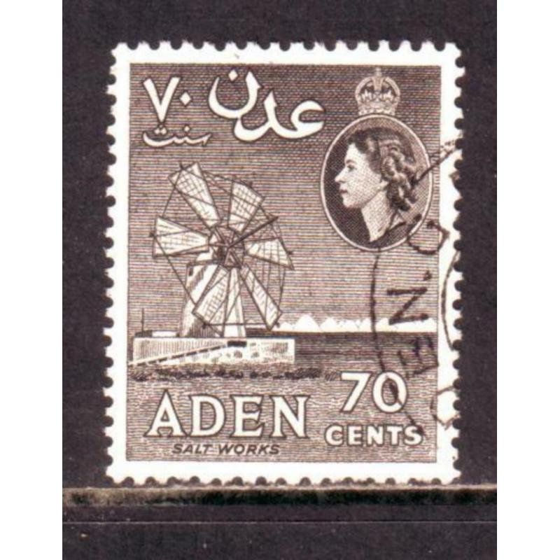 Postzegels Engelse kolonie Aden / British Guyana / Birma