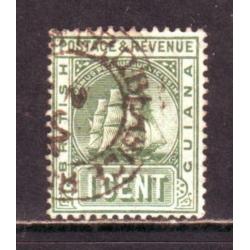 Postzegels Engelse kolonie Aden / British Guyana / Birma