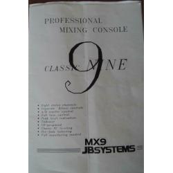 Mixer JB System MX9