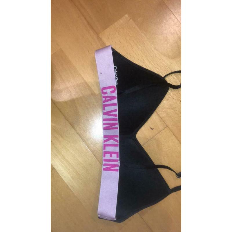 Calvin klein bh | maat 15 jaar of xs
