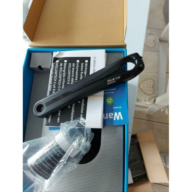 Shimano 105 triple crank.
