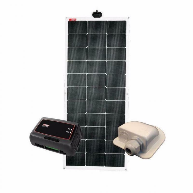 NDS SOLARFLEX EVO 110W Flexibel Zonnepaneel SET + SC320M