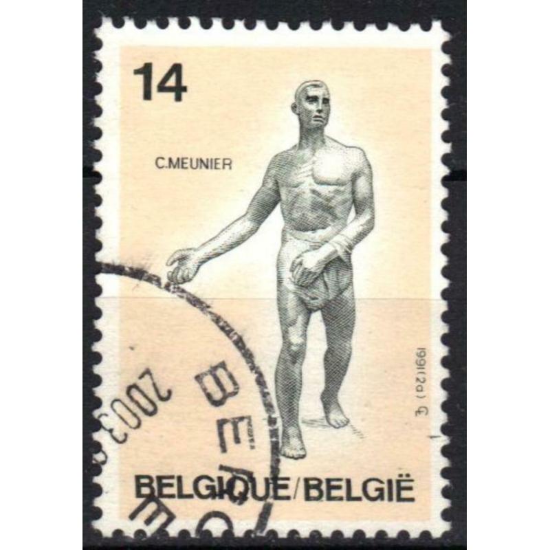 Belgie 1991 - Yvert/OBP 2400 - Beeldhouwwerken (ST)