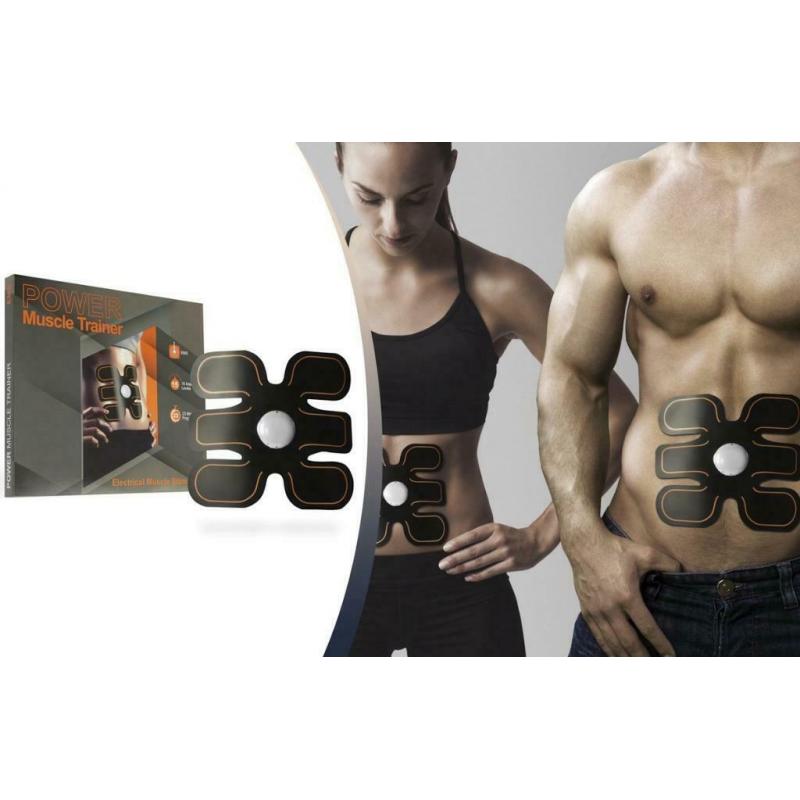 Power Muscle Trainer 6 pad - Device en Refill NIEUW
