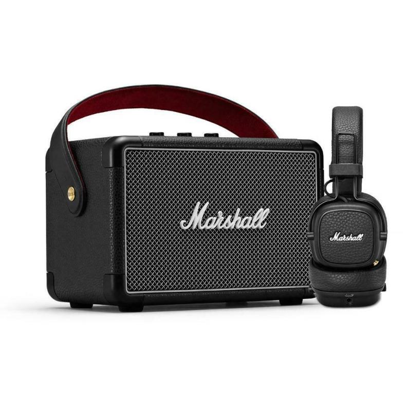 Set Marshall Kilburn II + Major III BT headset (nieuw)
