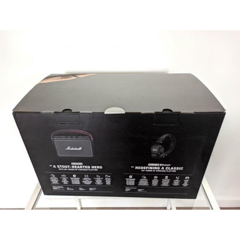 Set Marshall Kilburn II + Major III BT headset (nieuw)
