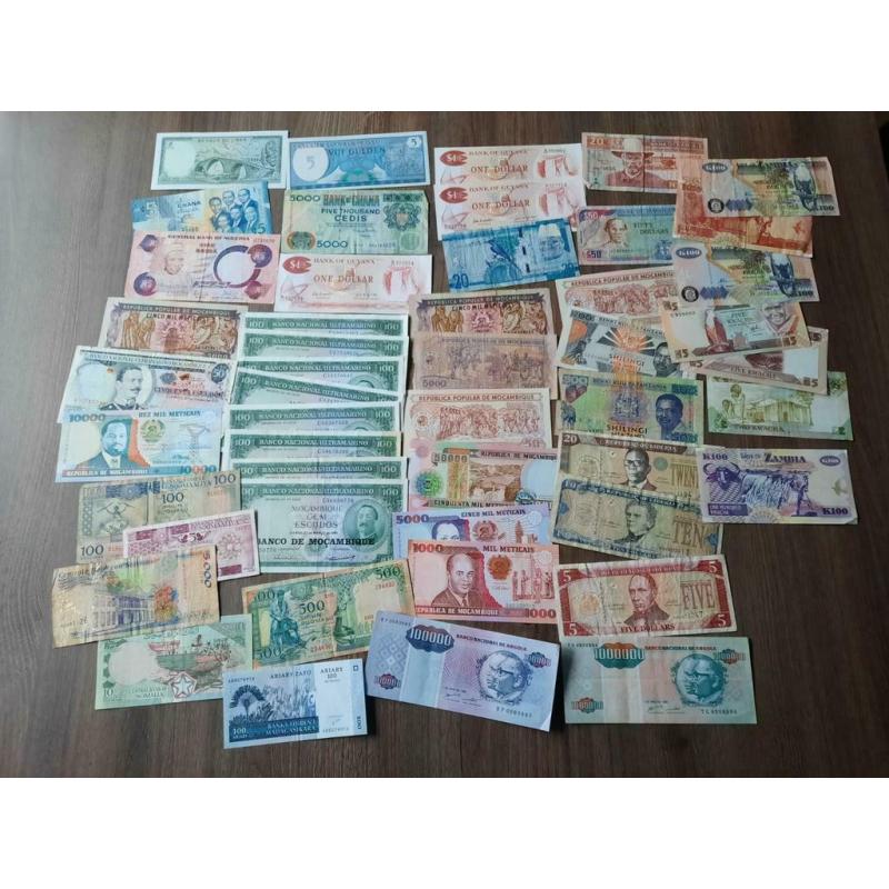Lot billets Afrique