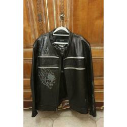 blouson harley davidson porté un jour.