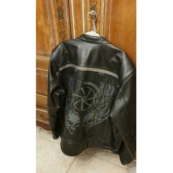 blouson harley davidson porté un jour.