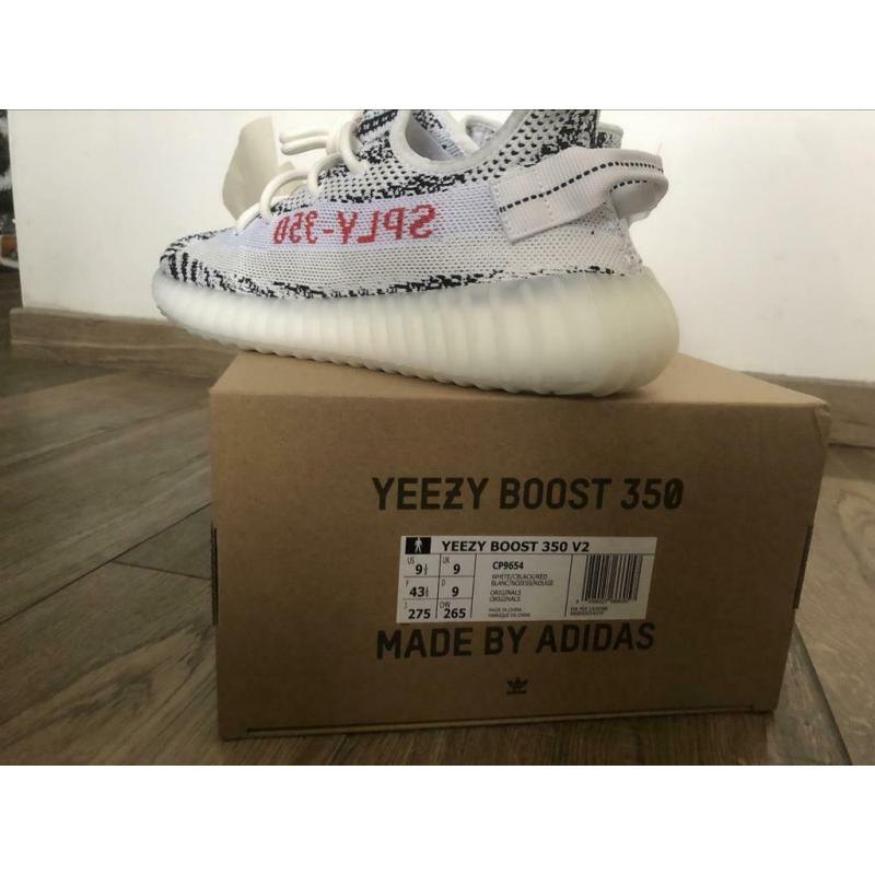 Yeezy boost 350 «zèbre» 43 1/3