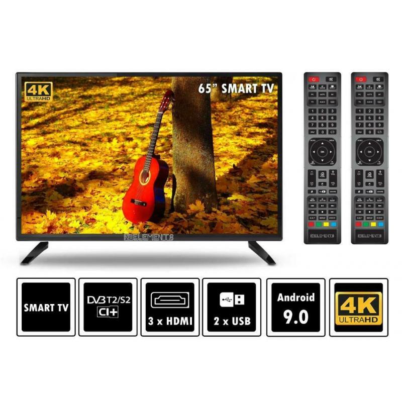 VENTE - Nouveau téléviseur LED 65 pouces 4K UHD SMART WIFI 4