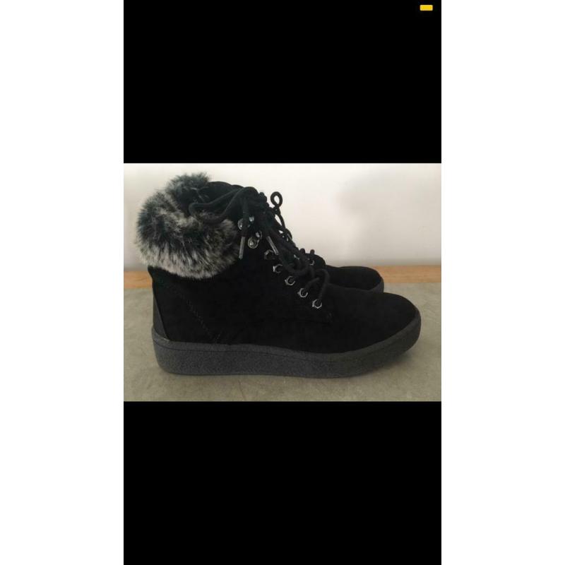 Bottines trend one met pels maat 40