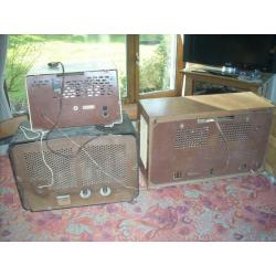 oude radio's, lot van 3, gereserveerd door Roger