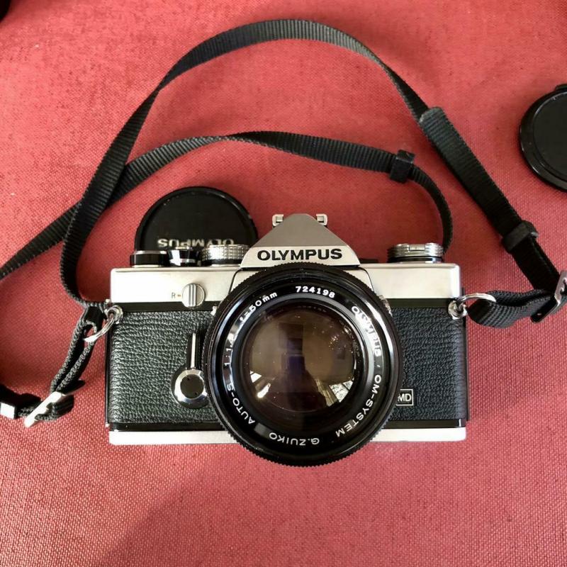 OLYMPUS OM-1 + ZUIKO 24-28-50mm