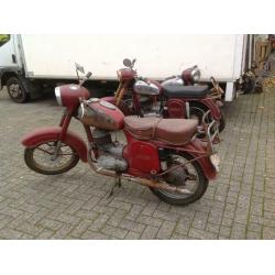 Jawa 172cc toermotor type 353 loop of sloop schuurvondst