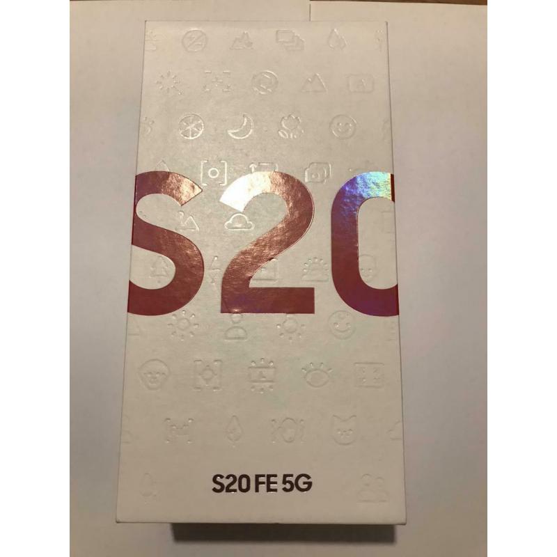 Samsung galaxy S20 Fe 5G Red 128Go