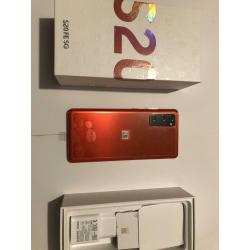 Samsung galaxy S20 Fe 5G Red 128Go
