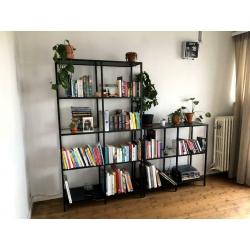 VITTSJÖ Étagère brun noir