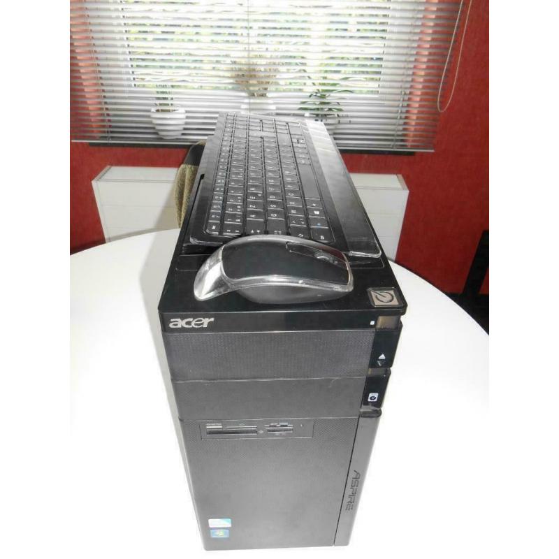 Acer DuoCore/8GB/1000GB met draadloos toetsenbord/muis Win10