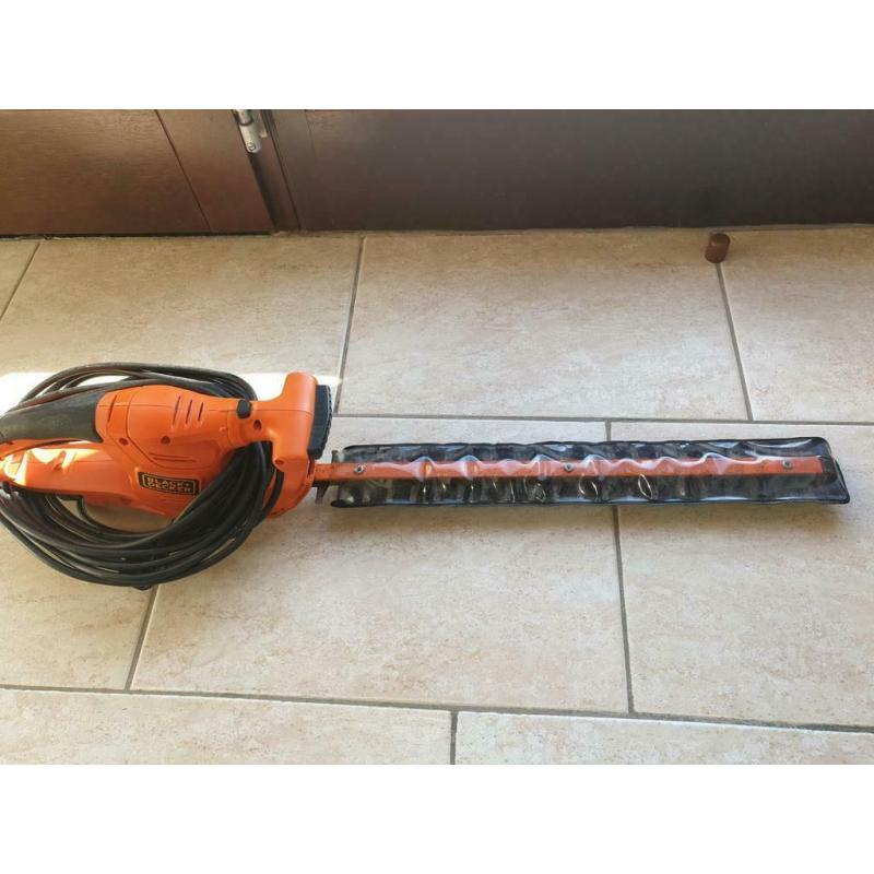 Te koop elektrische heggeschaar in nieuwstaat