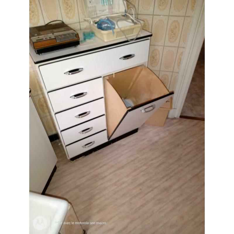 Meuble salle de bain vintage