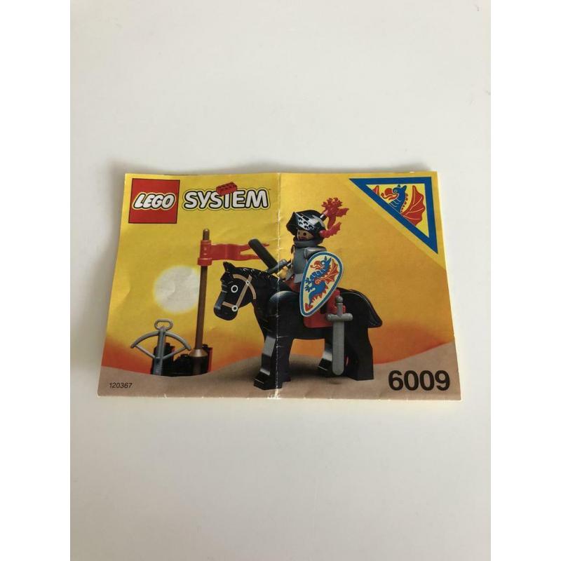 Lego System 6009 mode d'emploi (4x)