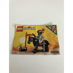 Lego System 6009 mode d'emploi (4x)