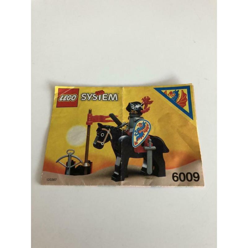 Lego System 6009 mode d'emploi (4x)