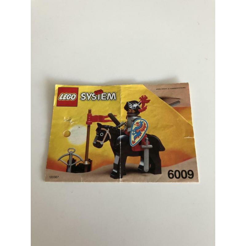 Lego System 6009 mode d'emploi (4x)