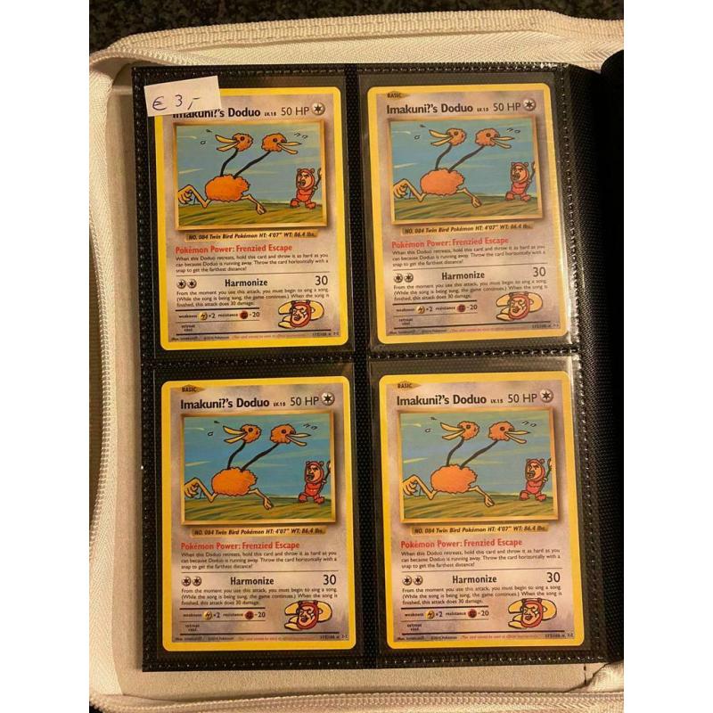 Holo’s of reverse Holo’s €3 het stuk